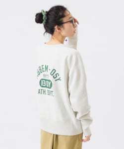 【+15%ポイントUP】【別注】Champion / バックプリント リバースウィーブ(R) クルー スウェット