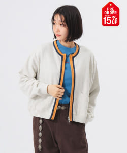 【+15%ポイントUP】スリートーン スウェット カーディガン