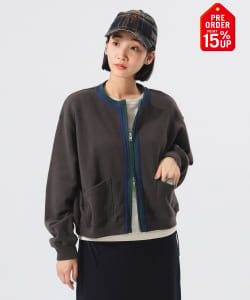 【+15%ポイントUP】スリートーン スウェット カーディガン