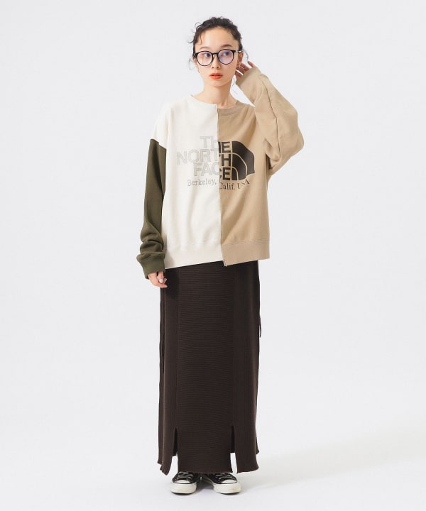 THE NORTH FACE PURPLE LABEL アシンメトリー　アシメ 毎年人気！〈THE NORTH FACE PURPLE LABEL〉別注アシメロゴT
