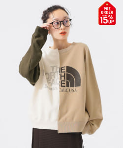 【+15%ポイントUP】【別注】THE NORTH FACE PURPLE LABEL / アシメ スウェット