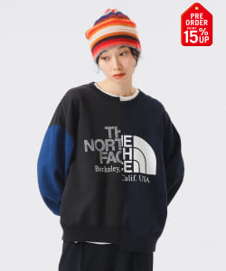 【+15%ポイントUP】【別注】THE NORTH FACE PURPLE LABEL / アシメ スウェット