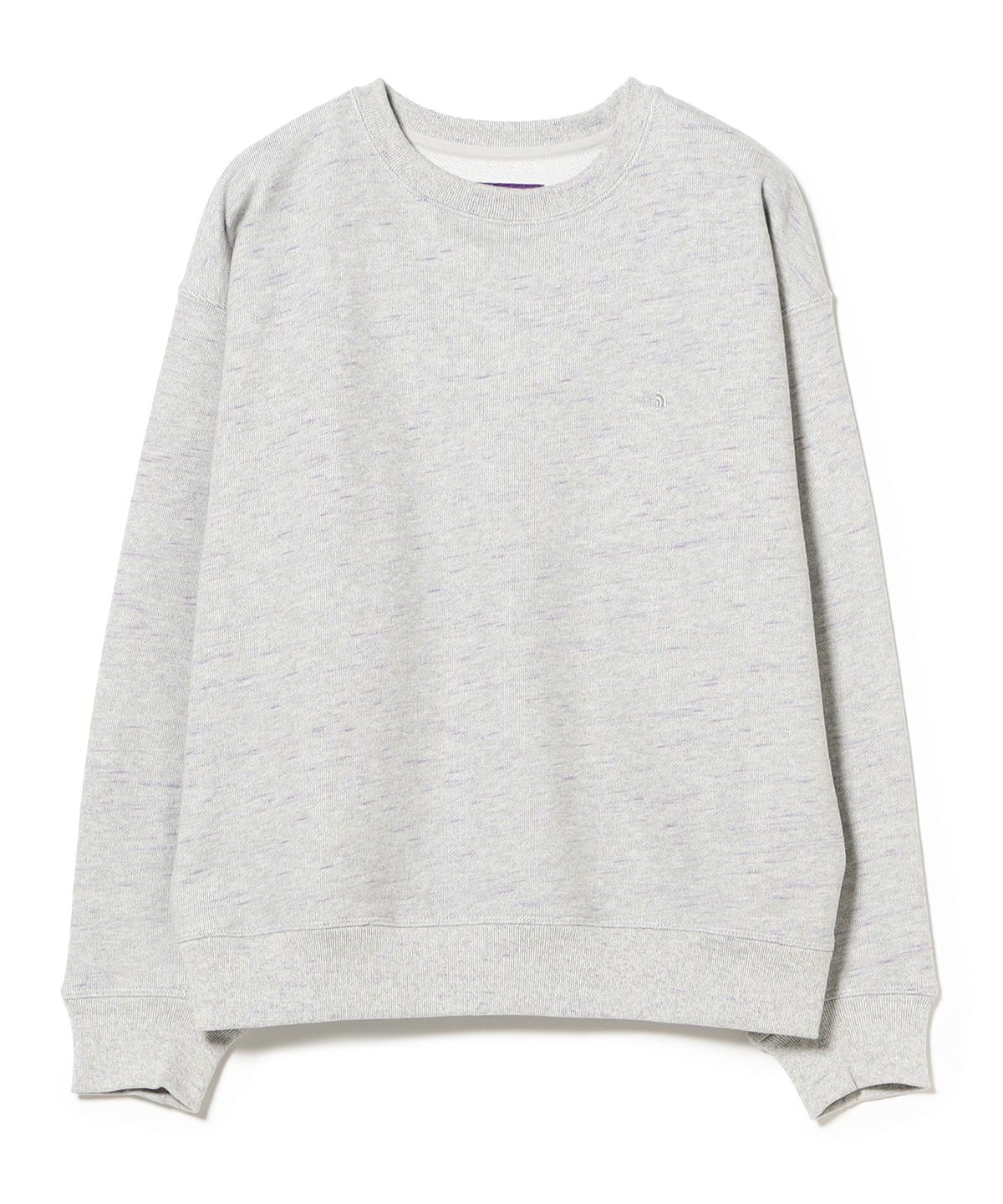 THE NORTH FACE PURPLE LABEL ザ・ノース・フェイス パープルレーベル / Crew Neck Sweat トップス WOMEN MIX GREY M THE NORTH FACE PURPLE LABEL ザ・ノース・フェイス パープルレーベル / Crew Neck Sweat トップス WOMEN MIX GREY M