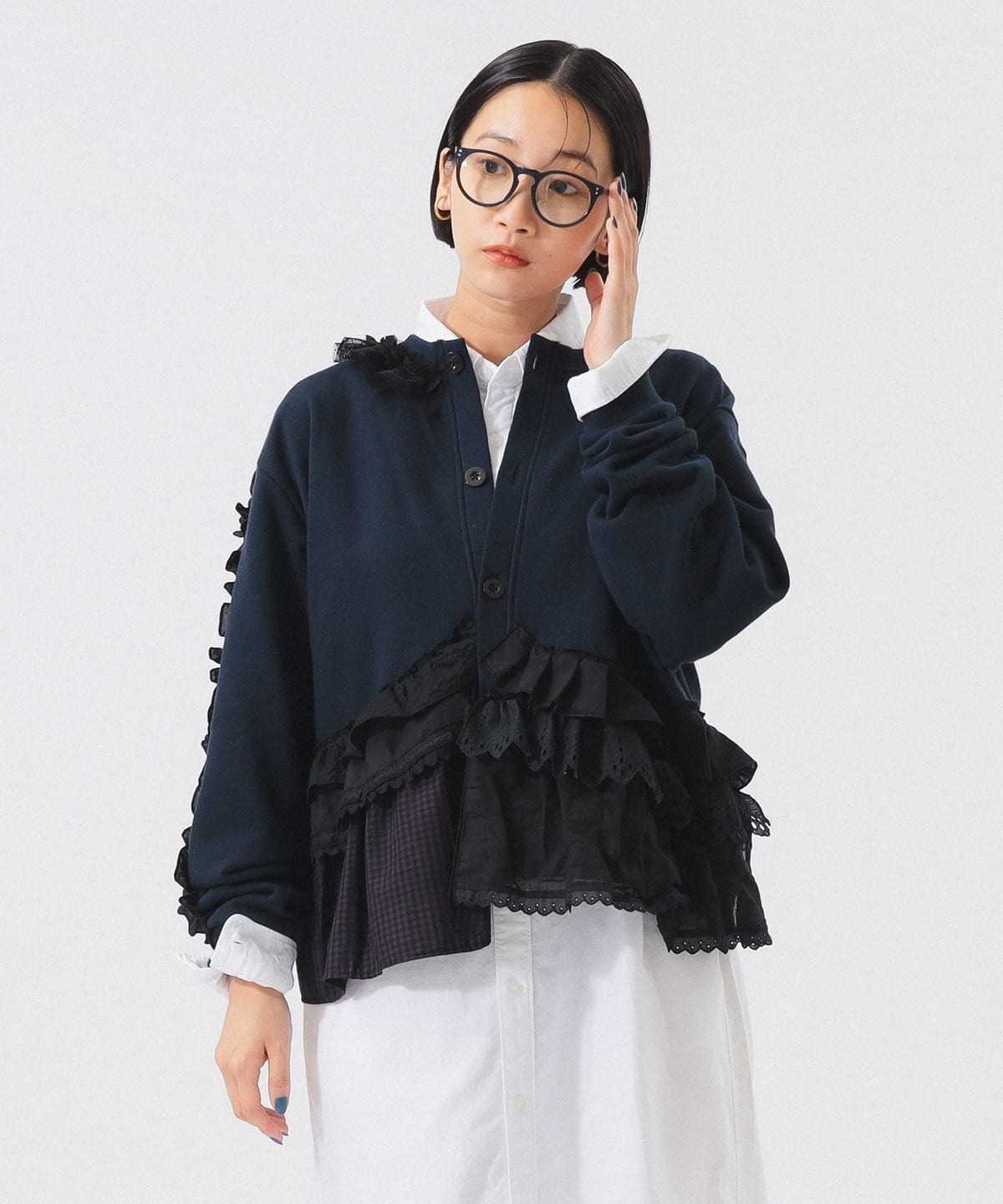 BEAMS JAPAN カーディガン　日本製　XL ビームスジャパン BEAMS JAPAN（ビームス ジャパン）のカーディガン通販アイテム