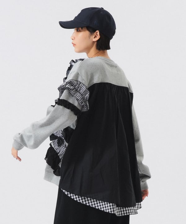 BEAMS BOY TORI-TO / 別注 コラージュ スウェット BEAMS BOY TORI-TO／別注 コラージュ スウェット ビームスボーイ