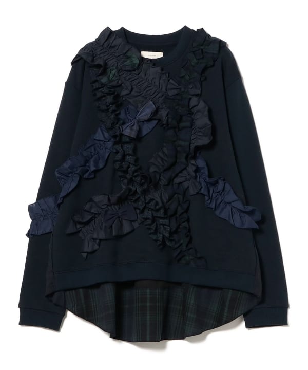 BEAMS BOY（ビームス ボーイ）【別注】TORI-TO / リボン スウェット