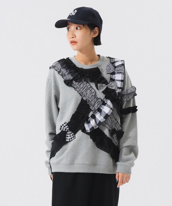 BEAMS BOY（ビームス ボーイ）【別注】TORI-TO / リボン スウェット