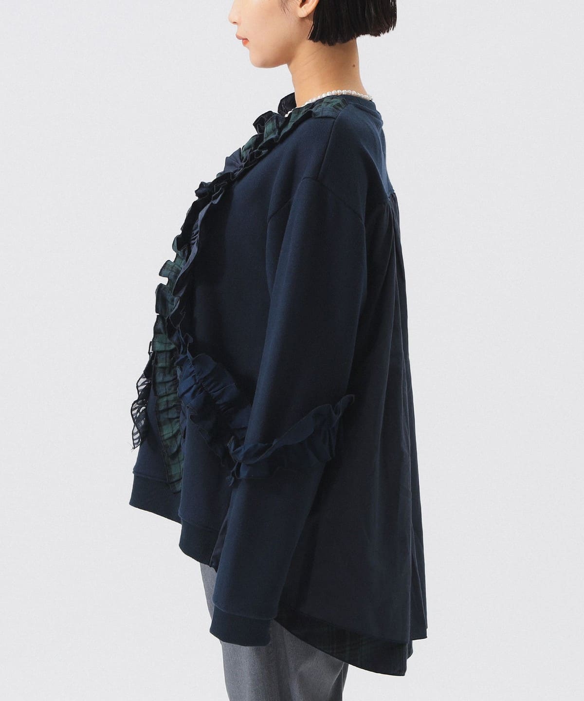 BEAMS BOY（ビームス ボーイ）【別注】TORI-TO / リボン スウェット