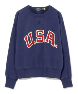 POLO RALPH LAUREN / USA CREW NECK SWEAT