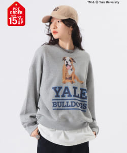 【+15%ポイントUP】【別注】THE BOOKSTORE / YALE スウェット 25FW