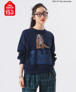 【+15%ポイントUP】【別注】THE BOOKSTORE / YALE スウェット 25FW