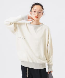 【別注】 WAREHOUSE & CO. / ステンシル13 前V スウェット