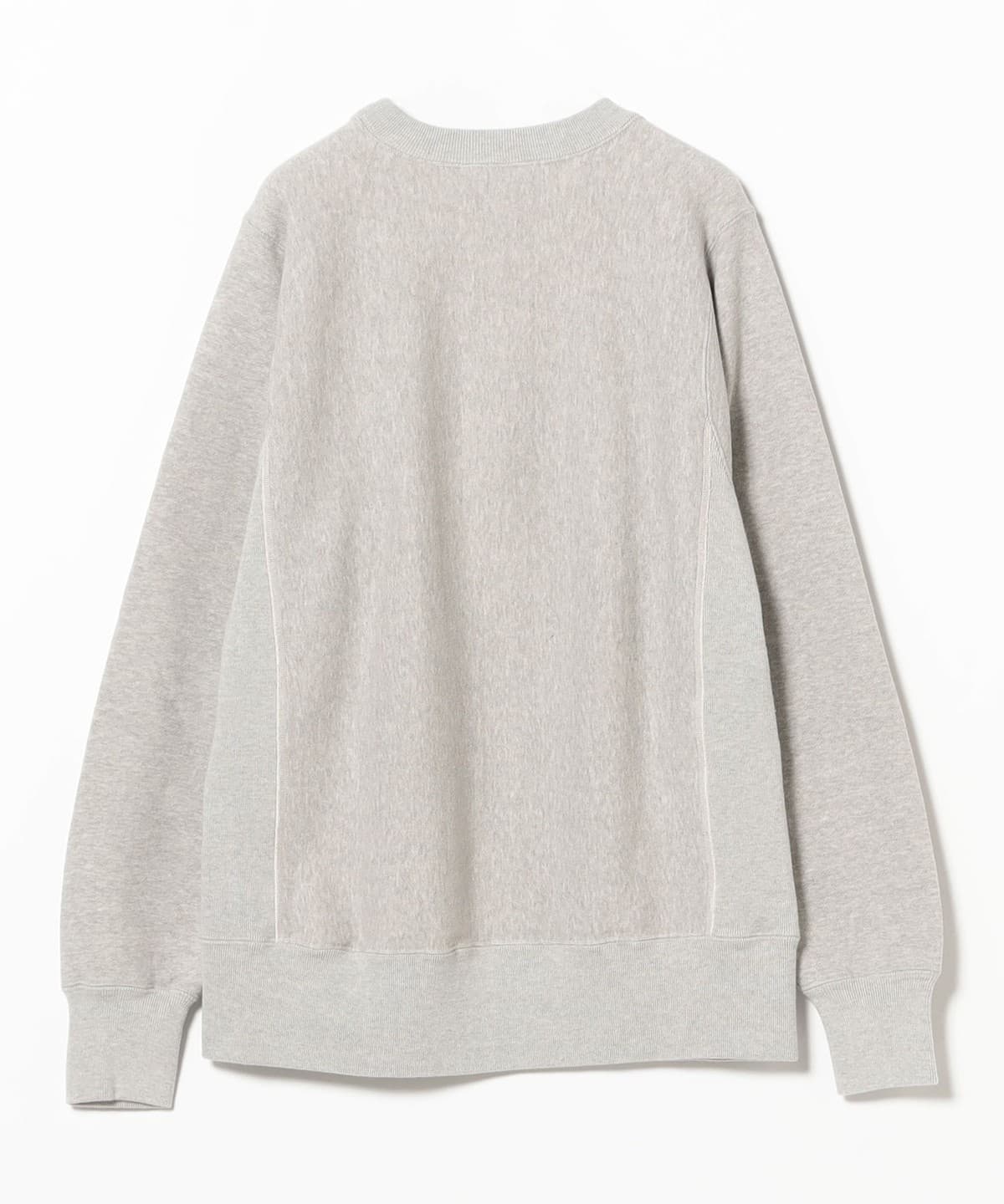 Buzz Rickson’s × BEAMS / HORIZONTAL KNITTING SWEAT SHIRT/L/コットン/GRY/無地/BR69070 BEAMS BOY（ビームス ボーイ）BUZZ RICKSON'S / HORIZONTAL KNITTING