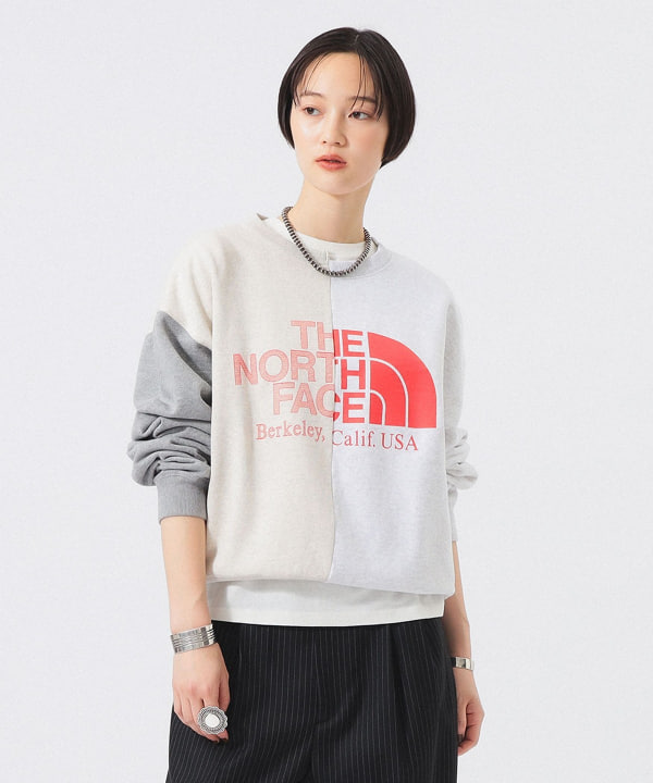 【別注】THE NORTH FACE PURPLE LABEL / アシメ ロゴ スウェット 26FW