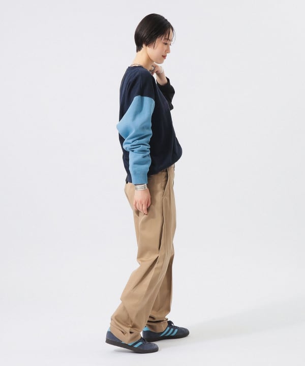 【別注】THE NORTH FACE PURPLE LABEL / アシメ ロゴ スウェット 26FW Model : H166 B84 W60 H86　Size : WS
