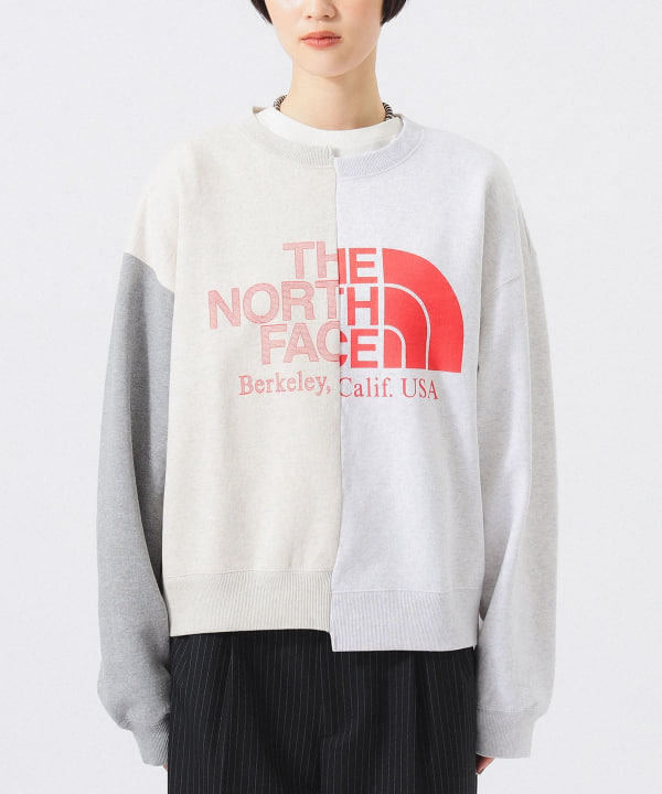 【別注】THE NORTH FACE PURPLE LABEL / アシメ ロゴ スウェット 26FW