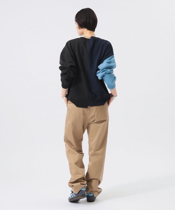 【別注】THE NORTH FACE PURPLE LABEL / アシメ ロゴ スウェット 26FW Model : H166 B84 W60 H86　Size : WS