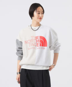 【別注】THE NORTH FACE PURPLE LABEL / アシメ ロゴ スウェット 26FW