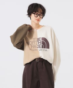 【別注】THE NORTH FACE PURPLE LABEL / アシメ ロゴ スウェット 26FW