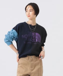 【別注】THE NORTH FACE PURPLE LABEL / アシメ ロゴ スウェット 26FW