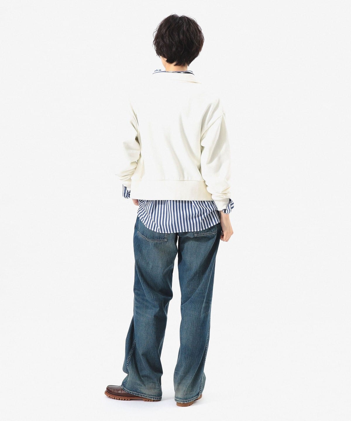BEAMS BOY（ビームス ボーイ）カラード スウェットシャツ（トップス