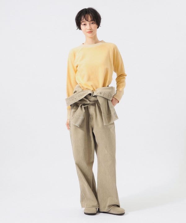 メランジ スウェット プルオーバー Model : H166 B84 W60 H86　Size : 1
