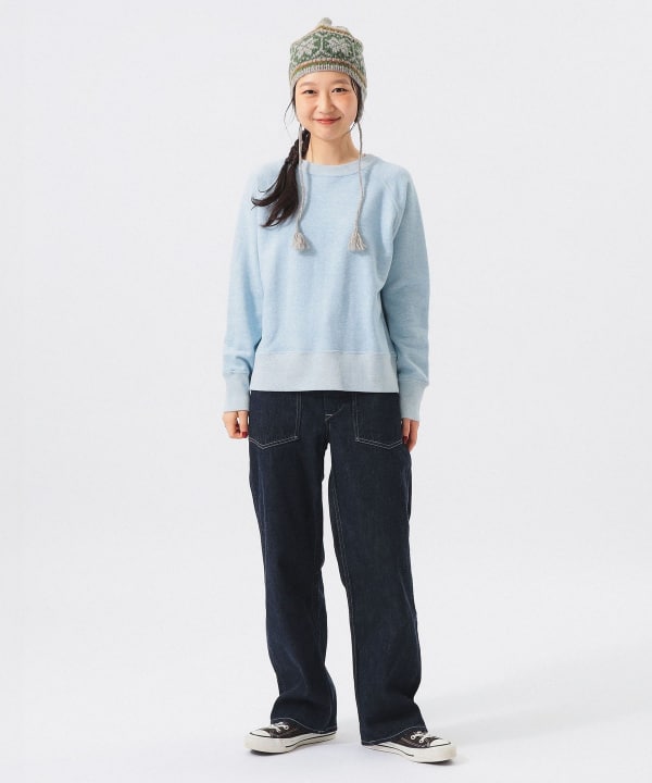 メランジ スウェット プルオーバー BEAMS STAFF：H159　Size：1