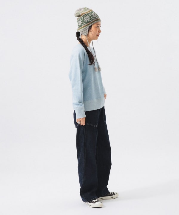メランジ スウェット プルオーバー BEAMS STAFF：H159　Size：1