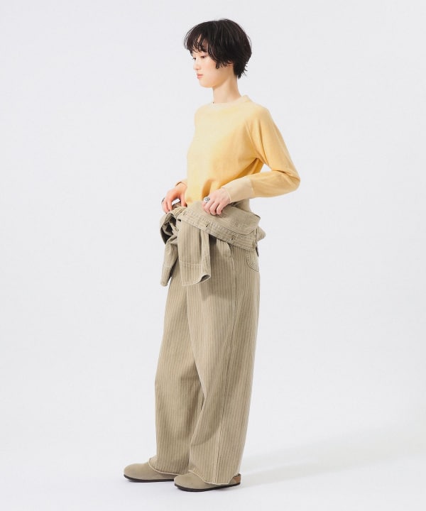メランジ スウェット プルオーバー Model : H166 B84 W60 H86　Size : 1