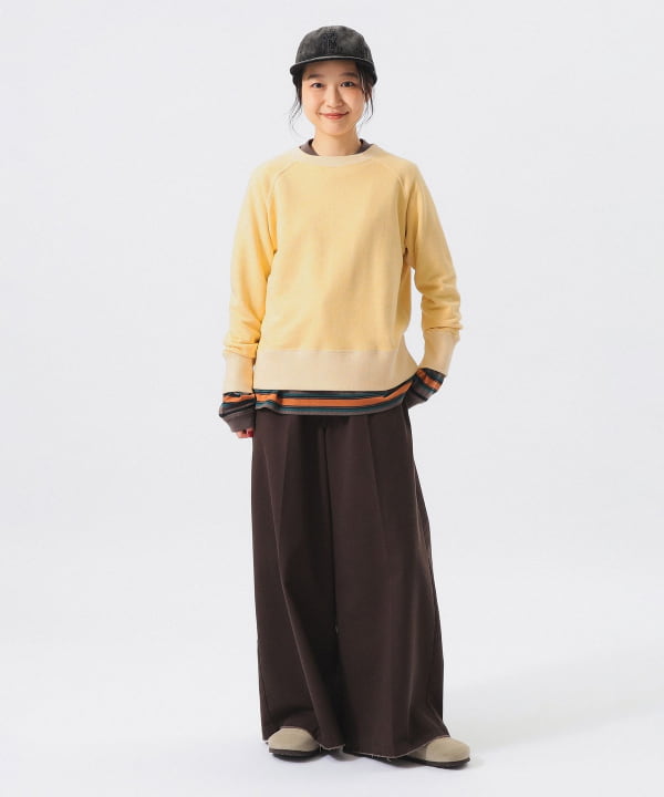 メランジ スウェット プルオーバー BEAMS STAFF：H159　Size：1