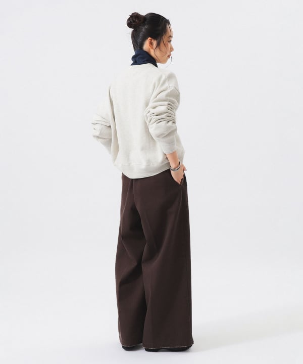 スウェット ミリタリー カーディガン BEAMS STAFF：H159　Size：1