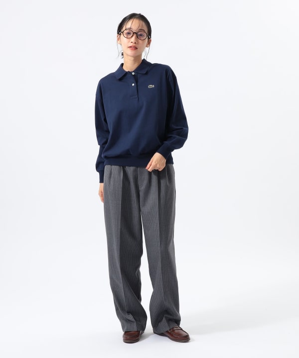 【別注】LACOSTE / ポロシャツ Model : H165 B80 W59 H85　Size : 36