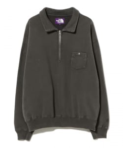THE NORTH FACE PURPULE LABEL / Garment Dyed Field Half Zip Sweatshirts