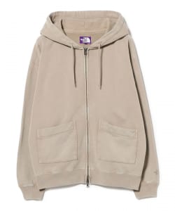 THE NORTH FACE PURPULE LABEL / Garment Dyed Field Zip Up Hoodie