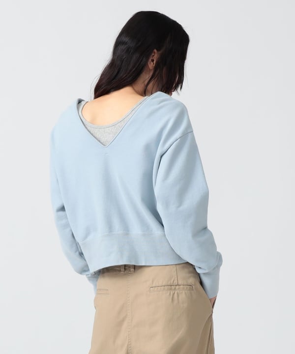 〈WOMEN〉レース アップ スウェット