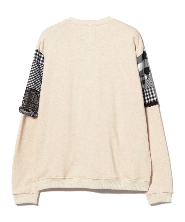 【別注】TORI-TO × BEAMS BOY / パッチワーク カーディガン