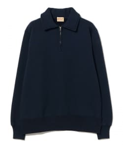 WHITESVILLE / HALF ZIP SWEAT SHIRT