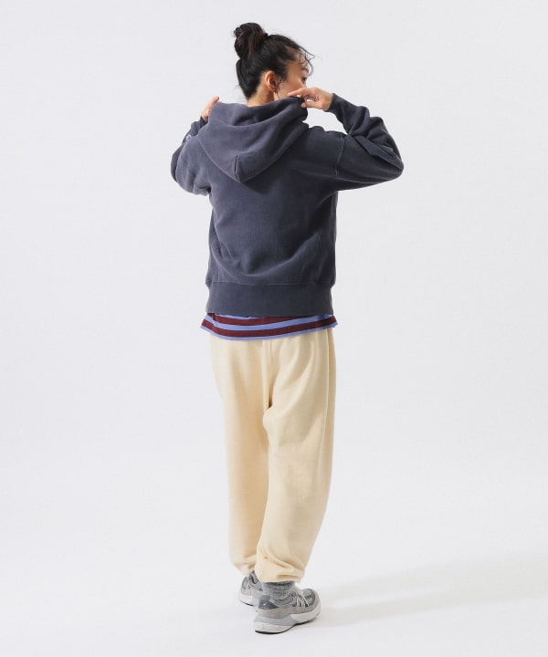 【別注】Champion × BEAMS BOY / リバースウィーブ(R) フーディー Model : H161 B76 W60 H82　Size : XS SIZE