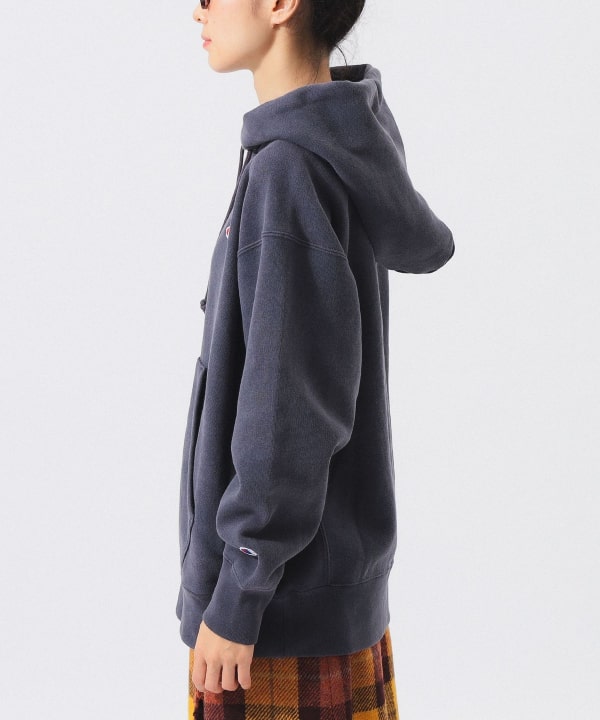 【別注】Champion × BEAMS BOY / リバースウィーブ(R) フーディー