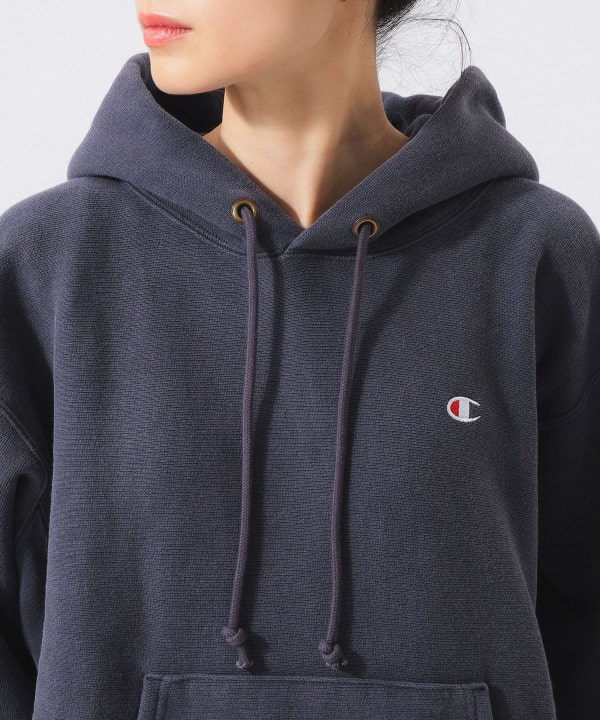 【別注】Champion × BEAMS BOY / リバースウィーブ(R) フーディー