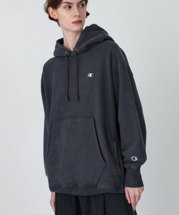 【別注】Champion × BEAMS BOY / リバースウィーブ(R) フーディー