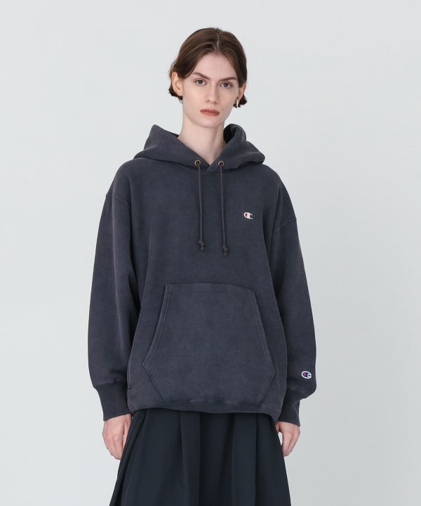 【別注】Champion × BEAMS BOY / リバースウィーブ(R) フーディー