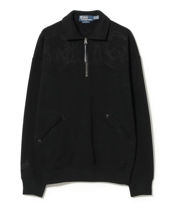 POLO RALPH LAUREN × MLB / ヤンキース クォータージップ スウェット シャツ