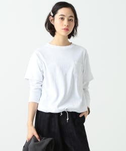 BEAMS BOY / レイヤード クルーネック Tシャツ