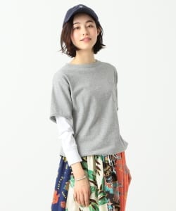 BEAMS BOY / レイヤード クルーネック Tシャツ