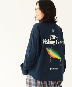 〈WOMEN〉Columbia PFG × BEAMS / 別注 LOGRIVER BMS LONG SLEEVE TEE