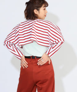 〈WOMEN〉BEAMS JAPAN / ドルマン バスクシャツ