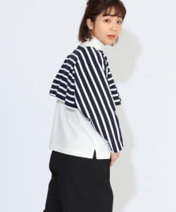 〈WOMEN〉BEAMS JAPAN / ドルマン バスクシャツ