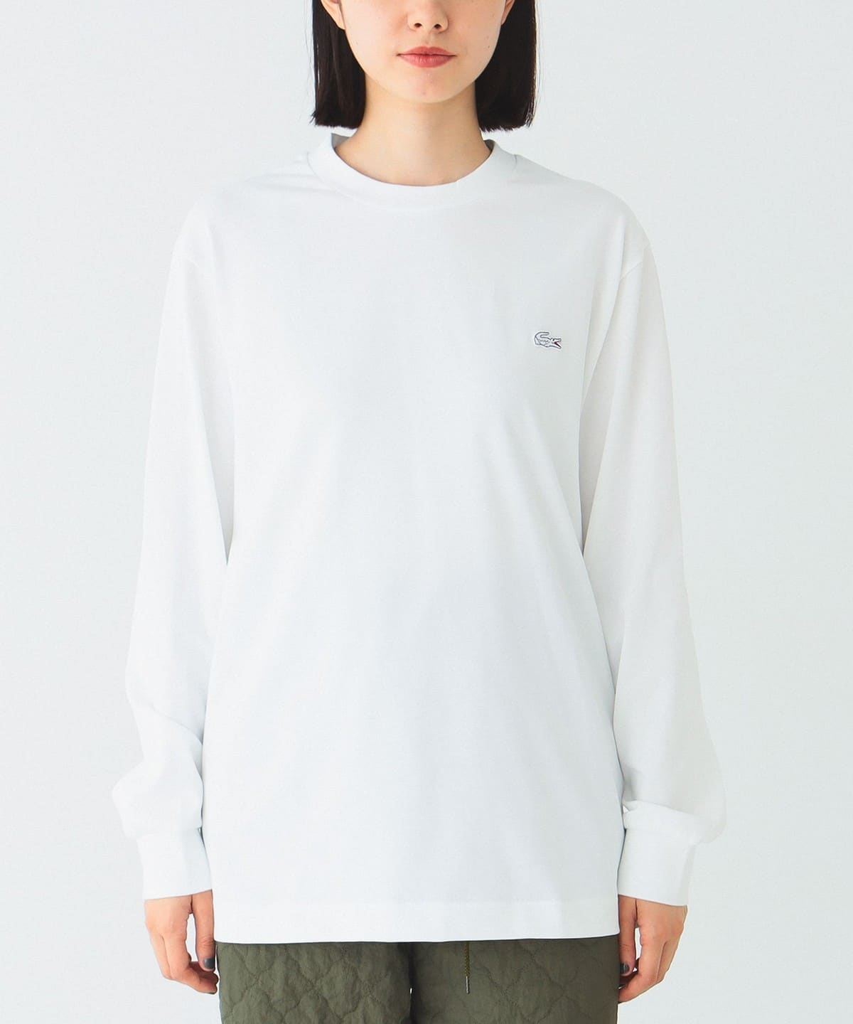 BEAMS BOY（ビームス ボーイ）LACOSTE / フィット クラシック Tシャツ