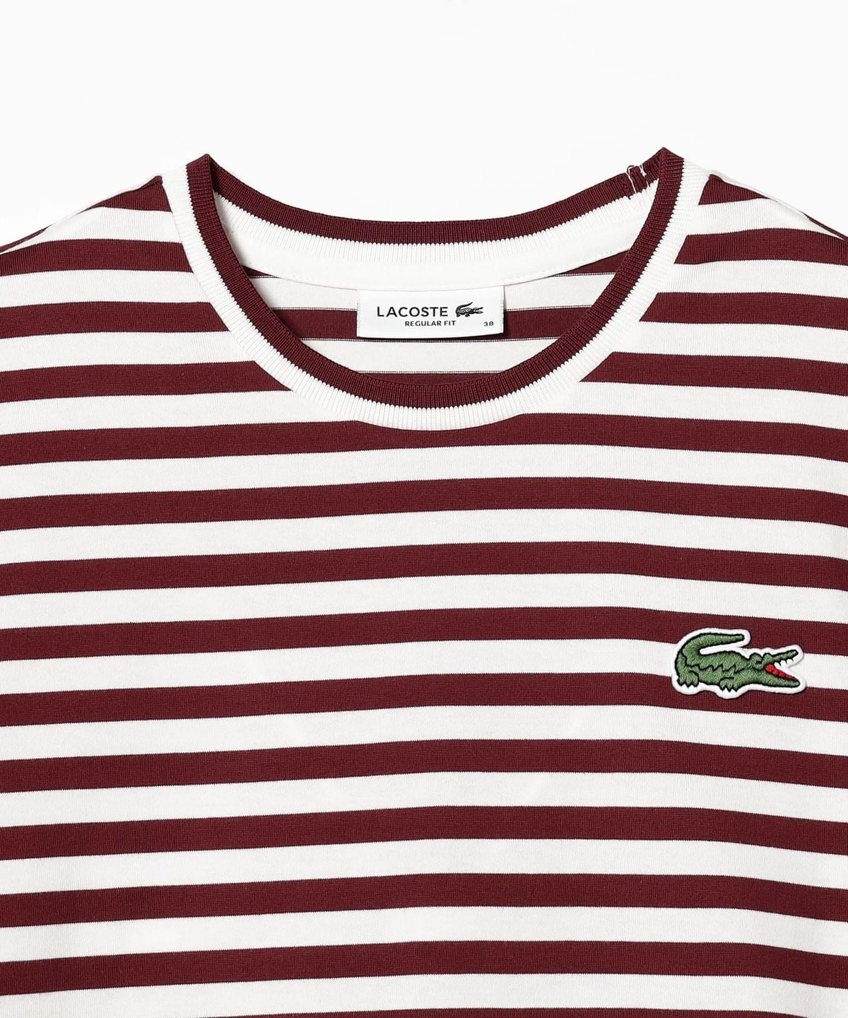 BEAMS BOY（ビームス ボーイ）LACOSTE / ベーシックボーダー Tシャツ